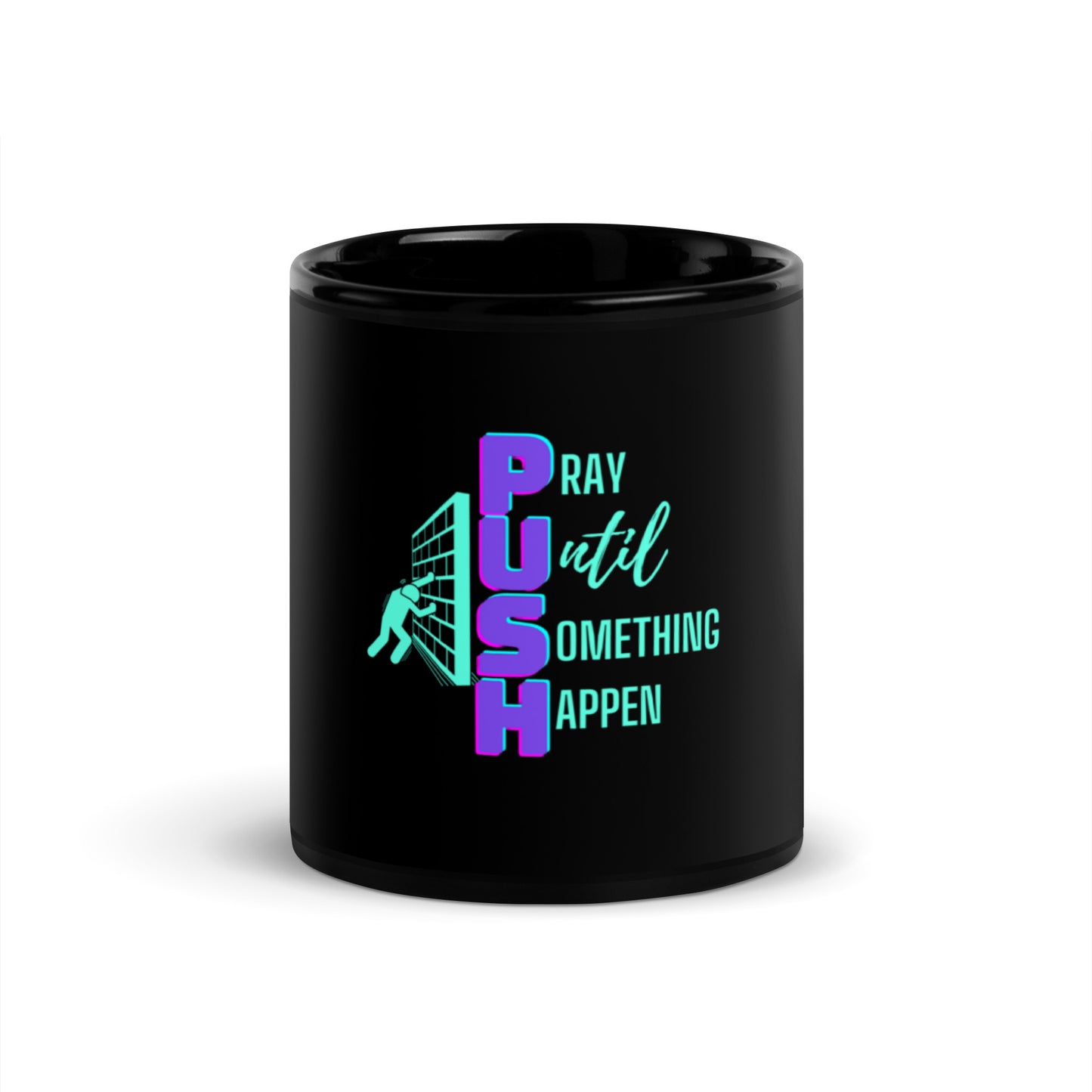 Black Glossy Mug